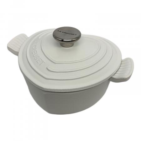 LE CREUSET (ルクルーゼ) ココットダムール ホワイト 22cm｜トレファク