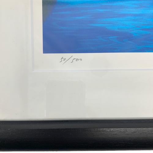 藤城清治 (フジシロセイジ) リトグラフ めがね橋 50/500 ダイヤモンドスクリーニング