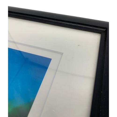 藤城清治 (フジシロセイジ) リトグラフ めがね橋 50/500 ダイヤモンドスクリーニング