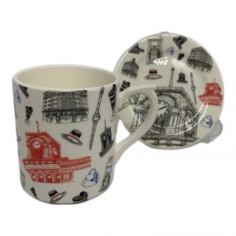 WAKO (ワコー) マグカップ＆ミニプレート GIEN