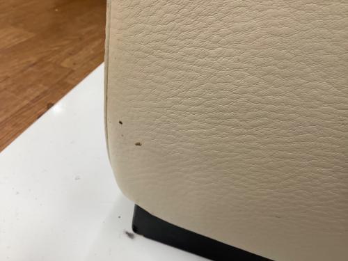 ACTUS (アクタス) 3人掛けソファー ベージュ 82 オットマン付 総革