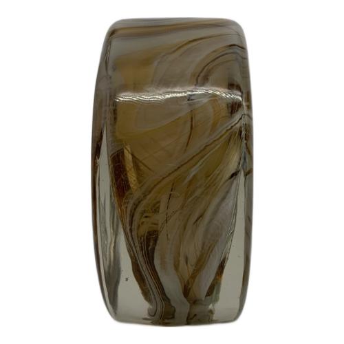 ACTUS (アクタス) フラワーベース ブラウン 内部ヨゴレ有