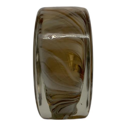 ACTUS (アクタス) フラワーベース ブラウン 内部ヨゴレ有