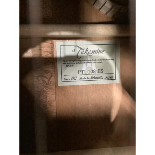 Takamine (タカミネ) エレアコギター PTU108 BS