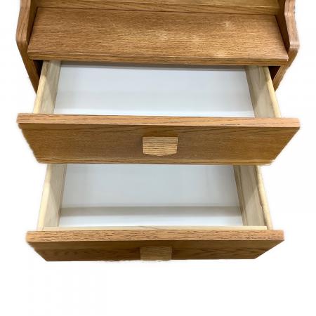 UNICO (ウニコ) キャビネット ナチュラル ※上部キズ有 KURT tall