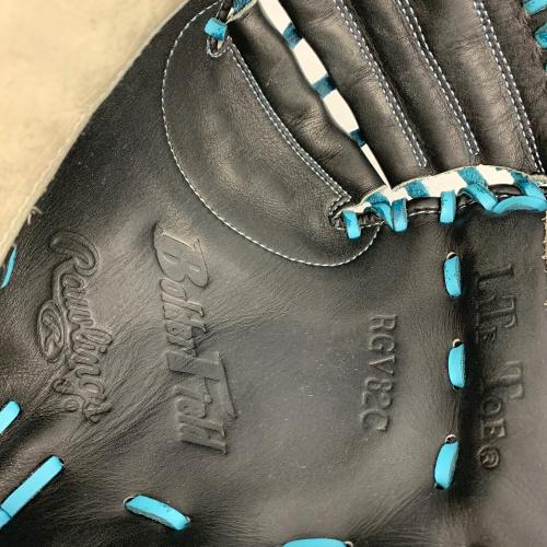 RAWLINGS (ローリングス) 軟式グローブ ブラック×ブルー キャッチャーミット HOLDSTER