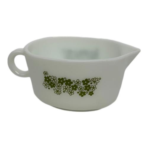 Pyrex (パイレックス) ソースボート＆ソーサー USA オールドパイレックス