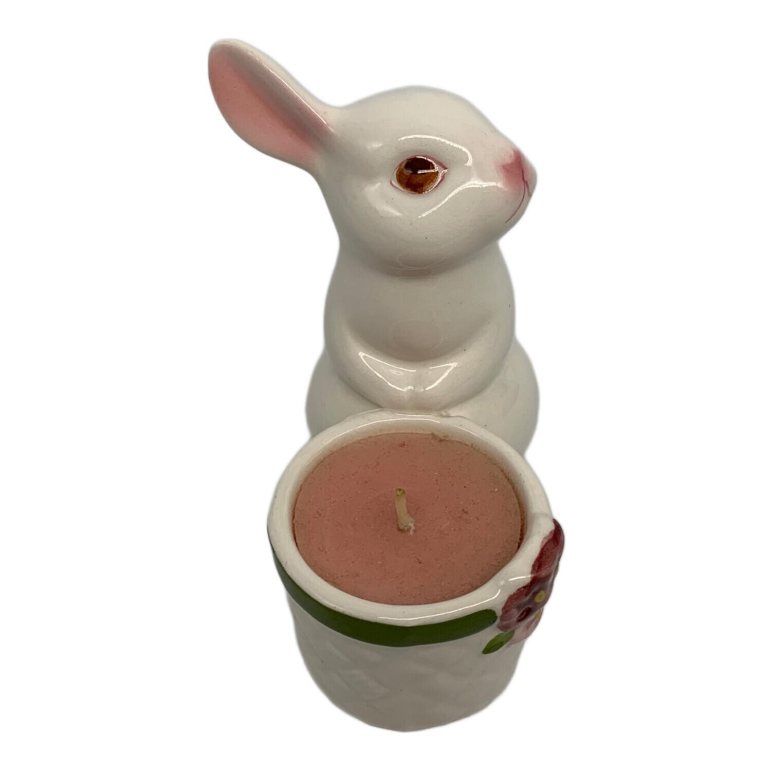 AVON (エイボン) アンティーク キャンドルホルダー ウサギ｜トレファク