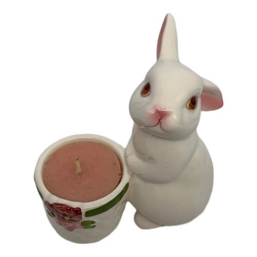 AVON (エイボン) アンティーク キャンドルホルダー ウサギ