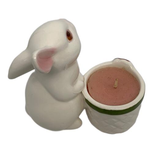 AVON (エイボン) アンティーク キャンドルホルダー ウサギ
