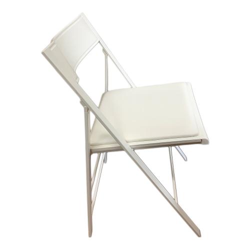 arrmet 折りたたみチェアー ホワイト POCKET