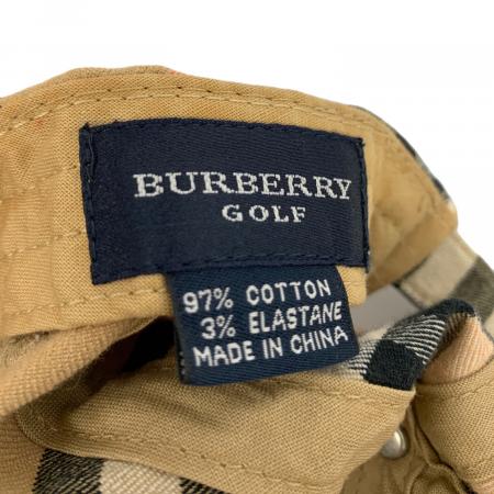 BURBERRY GOLF (バーバリーゴルフ) キャップ(ゴルフ) ブラウン