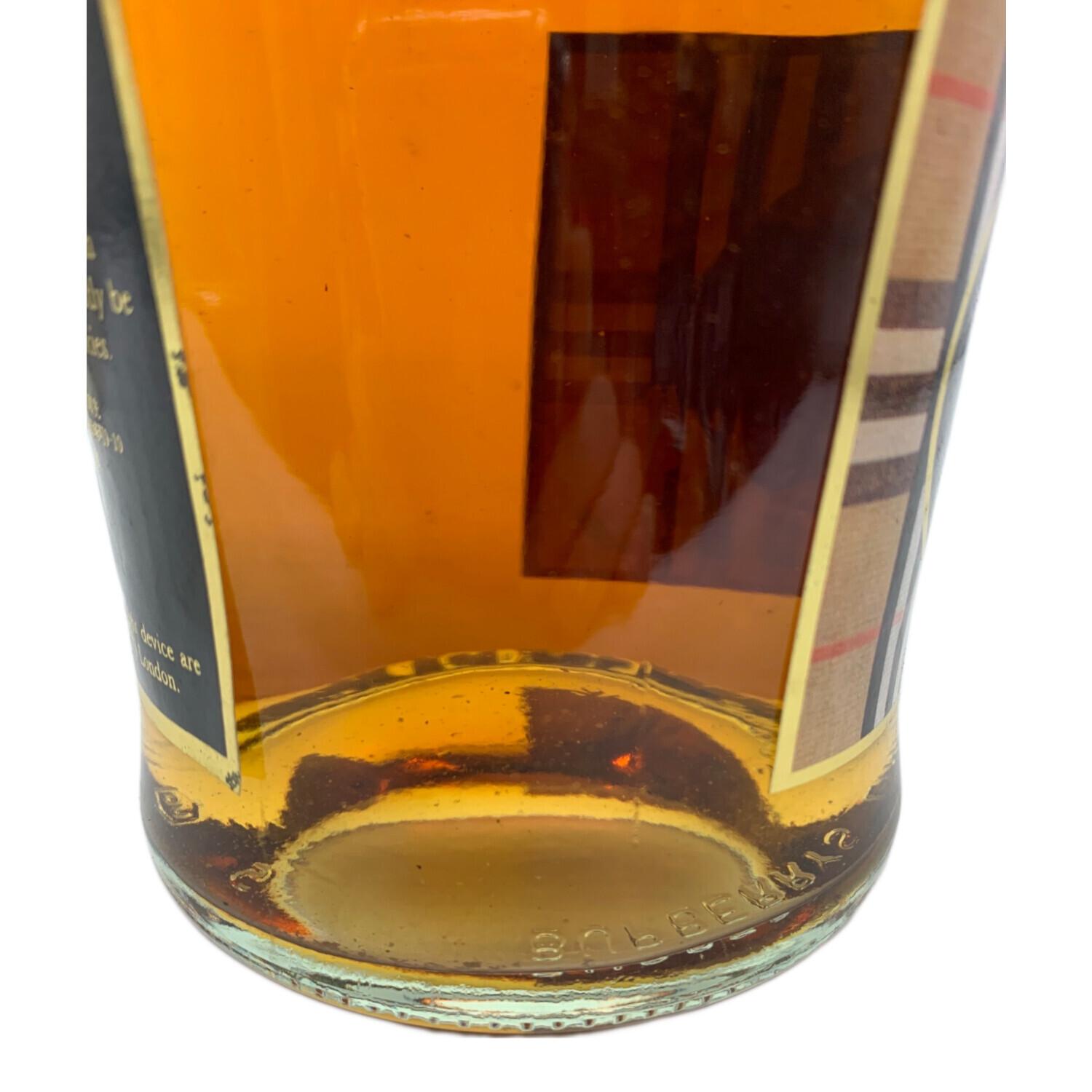 Burberry's 25年フィネストブレンドスコッチウイスキー箱付き Burberry's 25年フィネストブレンドスコッチウイスキー箱付き