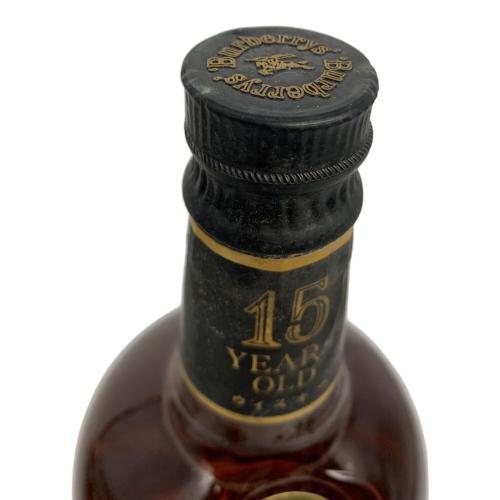 BURBERRY (バーバリー) スコッチウィスキー 750ml 箱付 15年 沈殿物