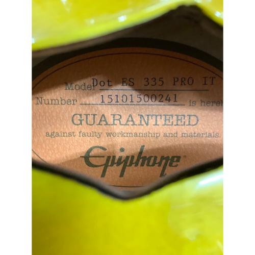 EPIPHONE (エピフォン) エレキギター @ ES-335 PRO 動作確認済み