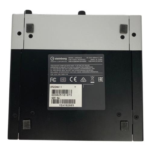 Steinberg (スタインバーグ) オーディオインターフェース UR22mkⅡ YEAY02609