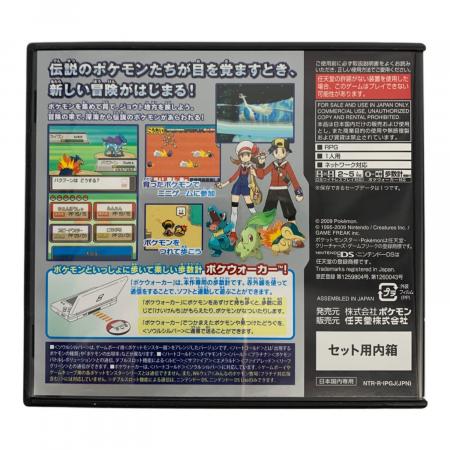 DS用ソフト ポケットモンスター ソウルシルバー CERO A (全年齢対象