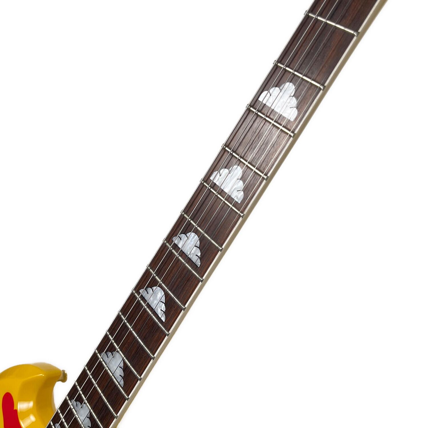 Burny (バーニー) エレキギター MG-145S YELLOW HEART hide MODEL 日本