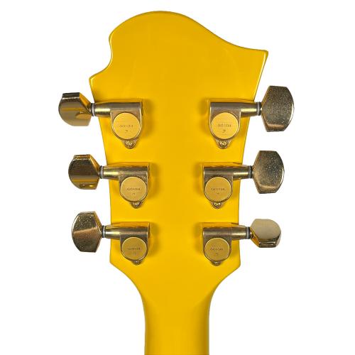 Burny (バーニー) エレキギター MG-145S YELLOW HEART hide MODEL 日本