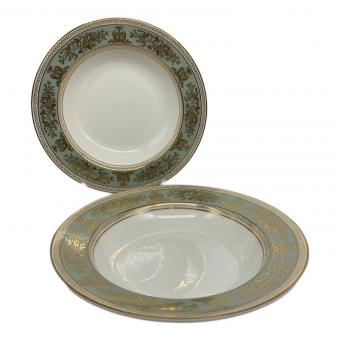 Wedgwood (ウェッジウッド) スープボウル コロンビア・セージグリーン 2Pセット