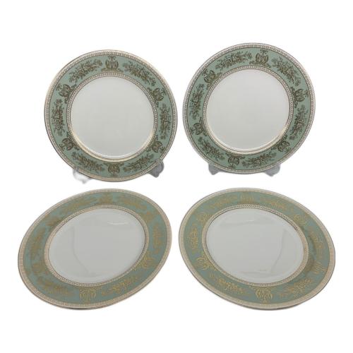 Wedgwood (ウェッジウッド) ディナープレート 27cm コロンビア・セージグリーン 4Pセット
