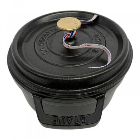 Staub (ストウブ) ピコ・ココット・ラウンド20cm ブラック 40509-487