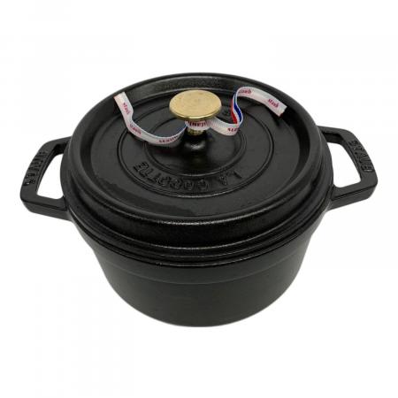 Staub (ストウブ) ピコ・ココット・ラウンド20cm ブラック 40509-487