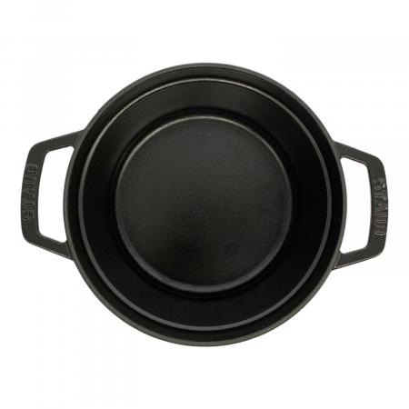 Staub (ストウブ) ピコ・ココット・ラウンド20cm ブラック 40509-487