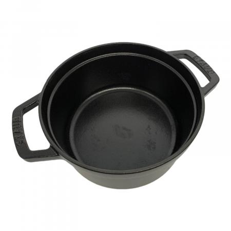 Staub (ストウブ) ピコ・ココット・ラウンド20cm ブラック 40509-487
