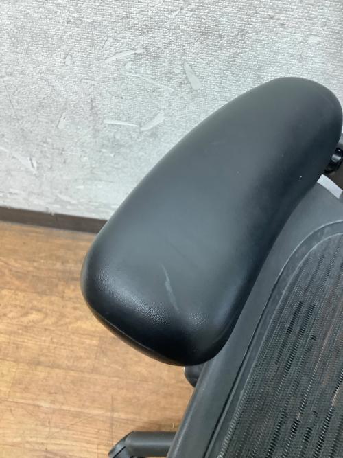 Herman Miller (ハーマンミラー) アーロンチェア ブラック グラファイトベース クラシック ランバーサポート Bサイズ  52