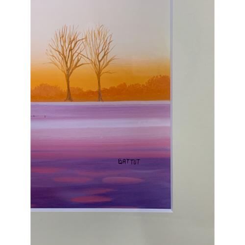 ミッシェル・バテュ 白い恋人達 絵画