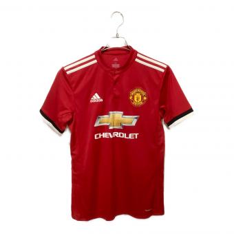 adidas (アディダス) トレーニングシャツ メンズ SIZE M レッド 17/18マンチェスターユナイテッド/ホームユニフォーム ★
