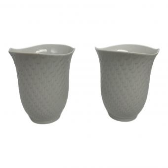 Meissen (マイセン) タンブラーセット 波の戯れホワイト 2Pセット