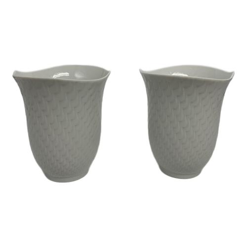 Meissen (マイセン) タンブラーセット 波の戯れホワイト 2Pセット