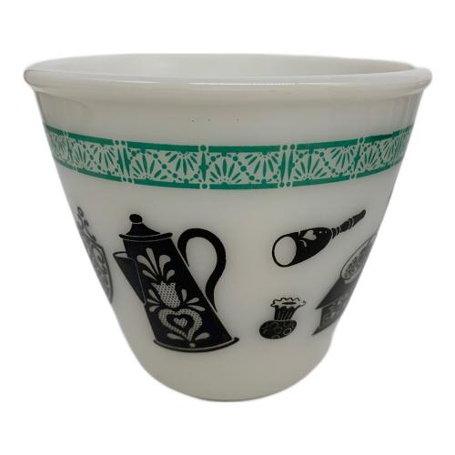 ミルクガラスヴィンテージドリンクセット