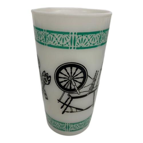 ミルクガラスヴィンテージドリンクセット