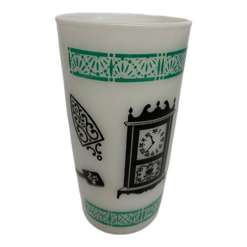 ミルクガラスヴィンテージドリンクセット