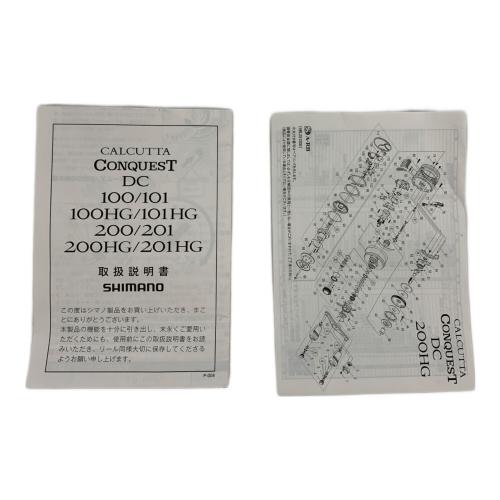 SHIMANO (シマノ) リール DC200HG CALCUTTA CONQUEST