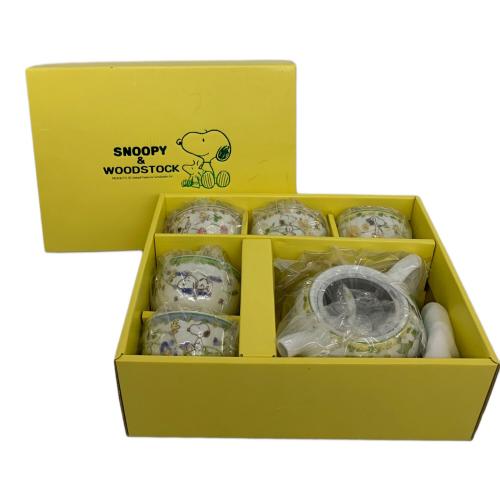 スヌーピーお茶セット SNOOPY & WOODSTOCK