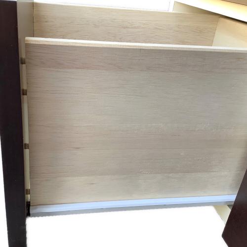 LEGNATEC (レグナテック) テレビボード ダークブラウン×ホワイト ヴィンク(ウェンジェ)