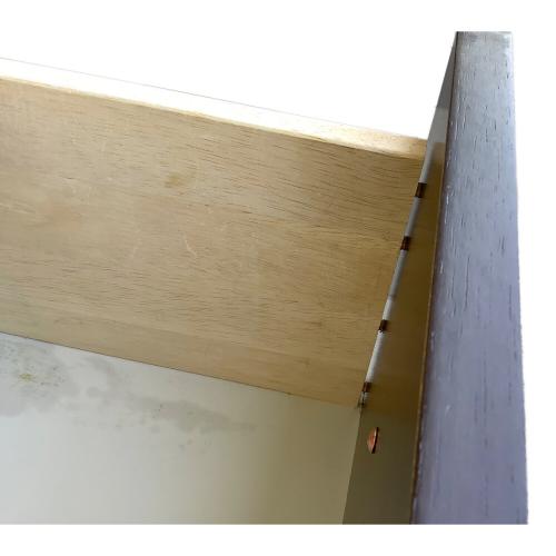 LEGNATEC (レグナテック) テレビボード ダークブラウン×ホワイト ヴィンク(ウェンジェ)