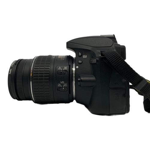 Nikon (ニコン) デジタル一眼レフカメラ D3300 ダブルズームキット 2416万画素(有効画素) APS-C 23.5mm×15.6mm CMOS