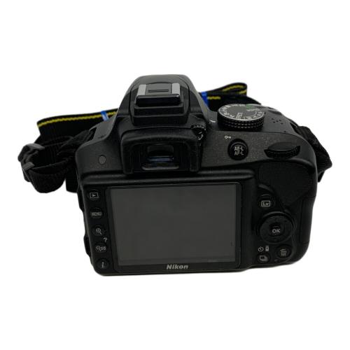 Nikon (ニコン) デジタル一眼レフカメラ D3300 ダブルズームキット 2416万画素(有効画素) APS-C 23.5mm×15.6mm CMOS