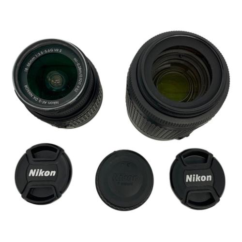 Nikon (ニコン) デジタル一眼レフカメラ D3300 ダブルズームキット 2416万画素(有効画素) APS-C 23.5mm×15.6mm CMOS
