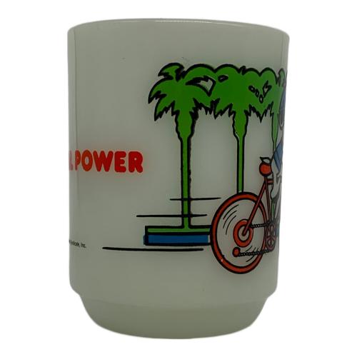 Fire King (ファイヤーキング) マグカップ SNOOPY PEDAL POWER