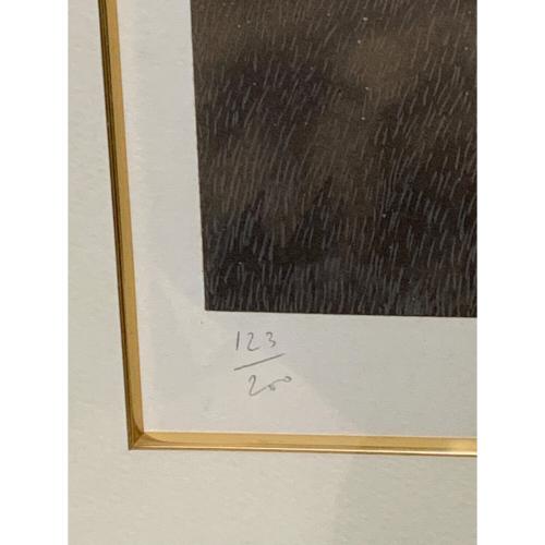 ミッシェル・ドラクロワ リトグラフ モンサンミッシェル 123/200