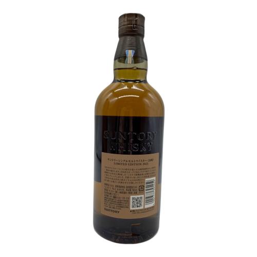 サントリー ジャパニーズウィスキー 700ml 山崎 Limited Edition2023 未開封