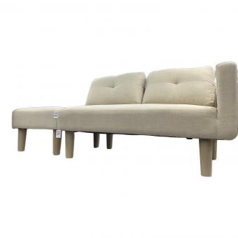 モダンデコ 2人掛けソファー アイボリー