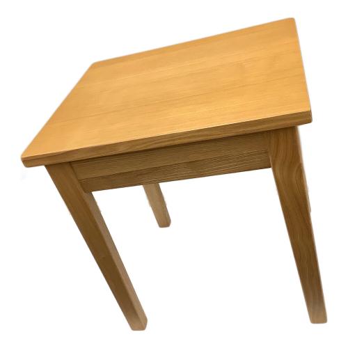 無印良品 (ムジルシリョウヒン) サイドテーブル ナチュラル 222 引出① タモ材