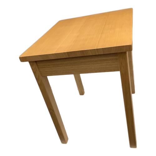 無印良品 (ムジルシリョウヒン) サイドテーブル ナチュラル 222 引出① タモ材